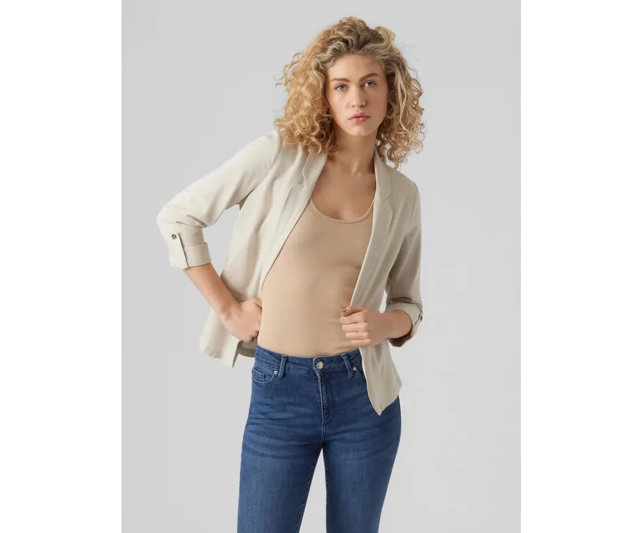 obrazek 1 Vero Moda Marynarka Jesmilo 10279700 Szary Regular Fit