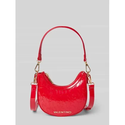 Zdjęcie Torba na ramię z fakturowanym wzorem z logo model ‘GERANIUM’