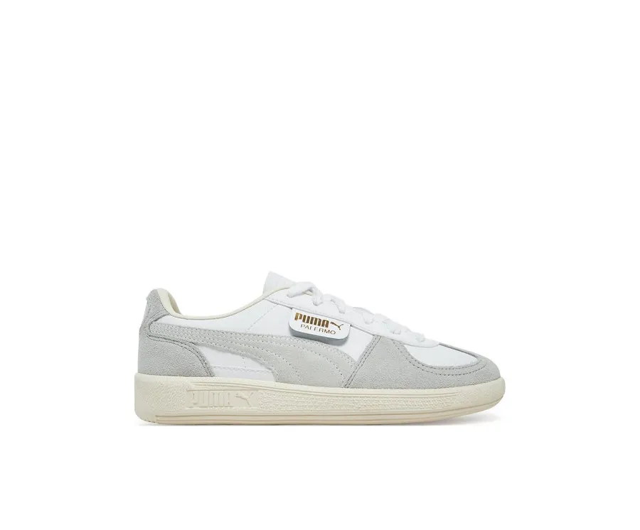 obrazek 1 Puma Sneakersy Palermo Leather Big Kid 397275 02 Szary