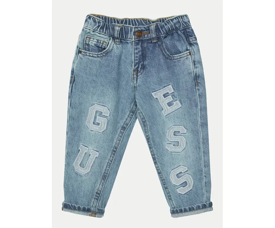 obrazek 1 Guess Jeansy N5RA03 D45E0 Niebieski Regular Fit