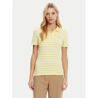 Zdjęcie Tommy Hilfiger Polo 1985 WW0WW43225 Żółty Slim Fit