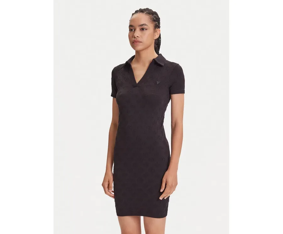 obrazek 1 Guess Sukienka codzienna V5YK05 Z3OA0 Czarny Regular Fit