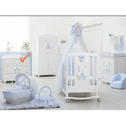Zdjęcie Zjaiskowa niebieska komoda dla niemowlaka - Italbaby