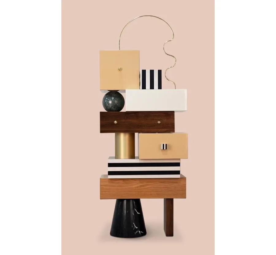 obrazek 1 Stylowa komoda Sketch w stylu Art Deco