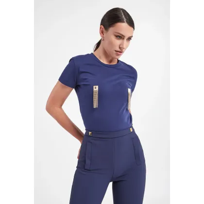 Zdjęcie T-shirt damski ELISABETTA FRANCHI Elisabetta Franchi