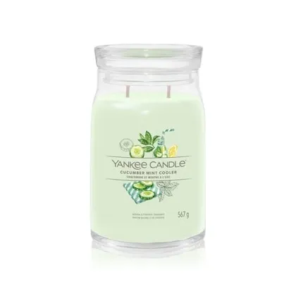 Zdjęcie Yankee Candle Cucumber Mint Cooler Świeca zapachowa 567 g