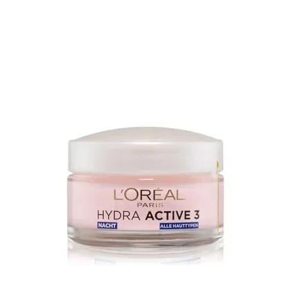 Zdjęcie L'Oréal Paris Hydra Active 3 All Skin Types Krem na noc 50 ml