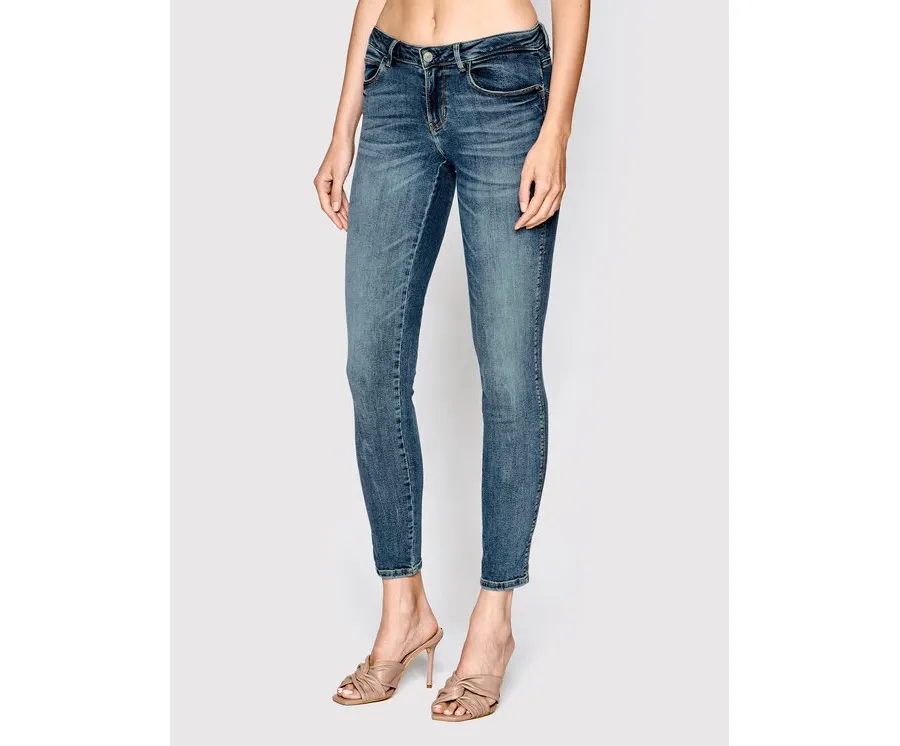 obrazek 1 Guess Jeansy W2YAJ2 D4Q02 Niebieski Skinny Fit