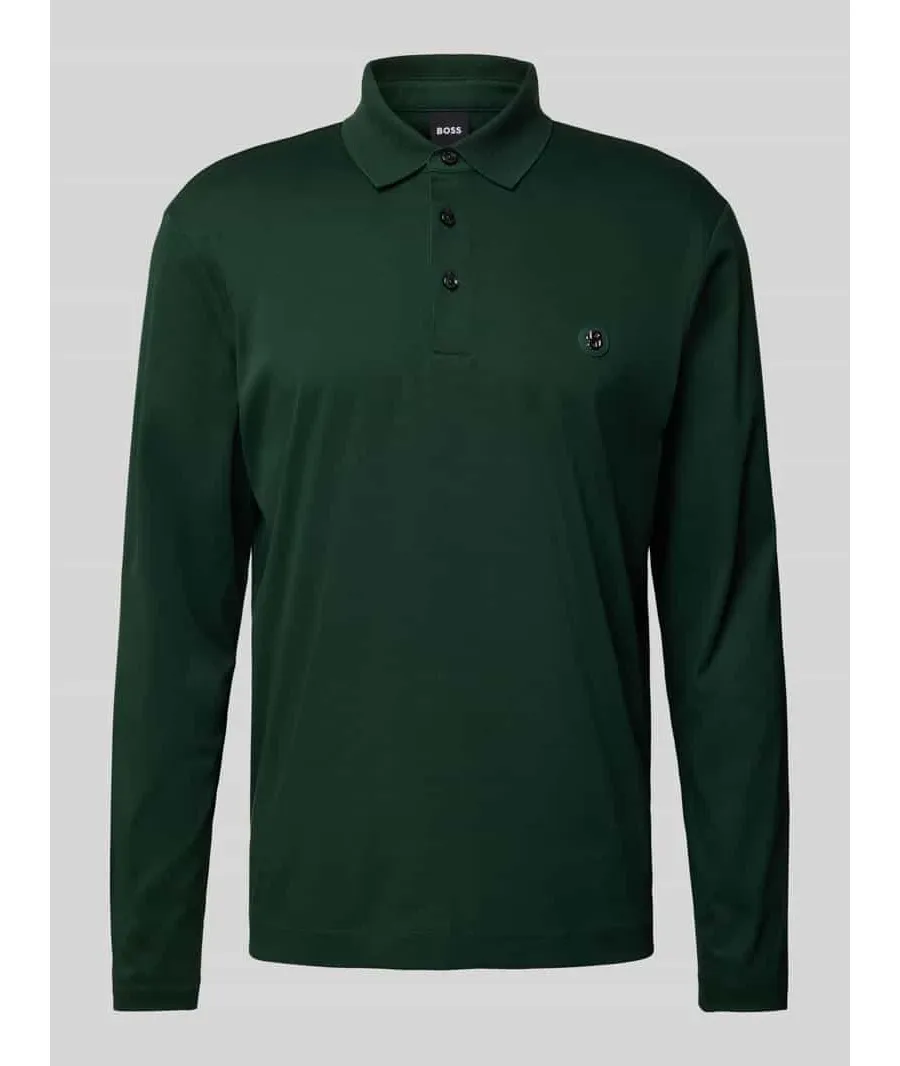 obrazek 1 Koszulka polo o kroju regular fit z naszywką logo model ‘Paley’