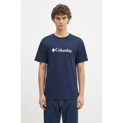 Zdjęcie Columbia t-shirt męski kolor granatowy 1680053-014