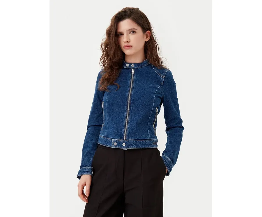 obrazek 1 HUGO Kurtka jeansowa 50530329 Granatowy Regular Fit