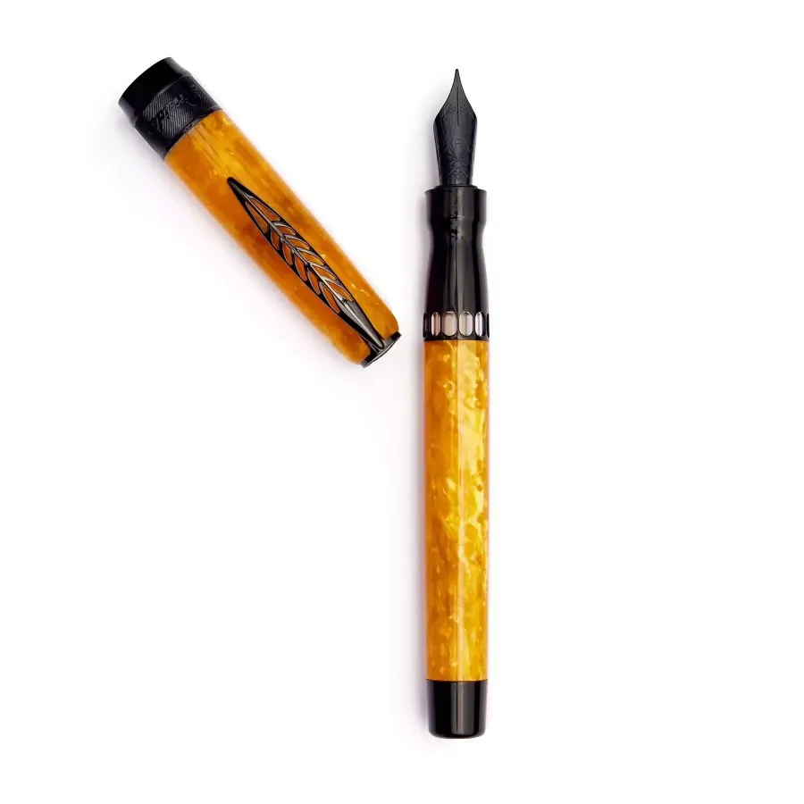 obrazek 3 Orginalne pióro wieczne Rock- Black Yellow