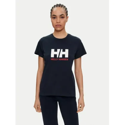 Zdjęcie Helly Hansen T-Shirt W Hh Logo T-Shirt 2.0 34465 Granatowy Regular Fit