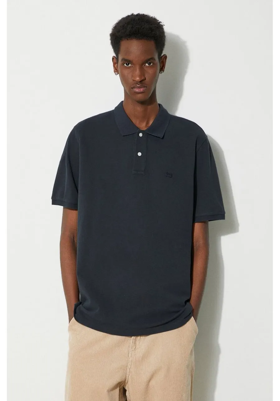 obrazek 1 Woolrich polo bawełniane Classic American Polo kolor granatowy gładki CFWOPO0062MRUT2555