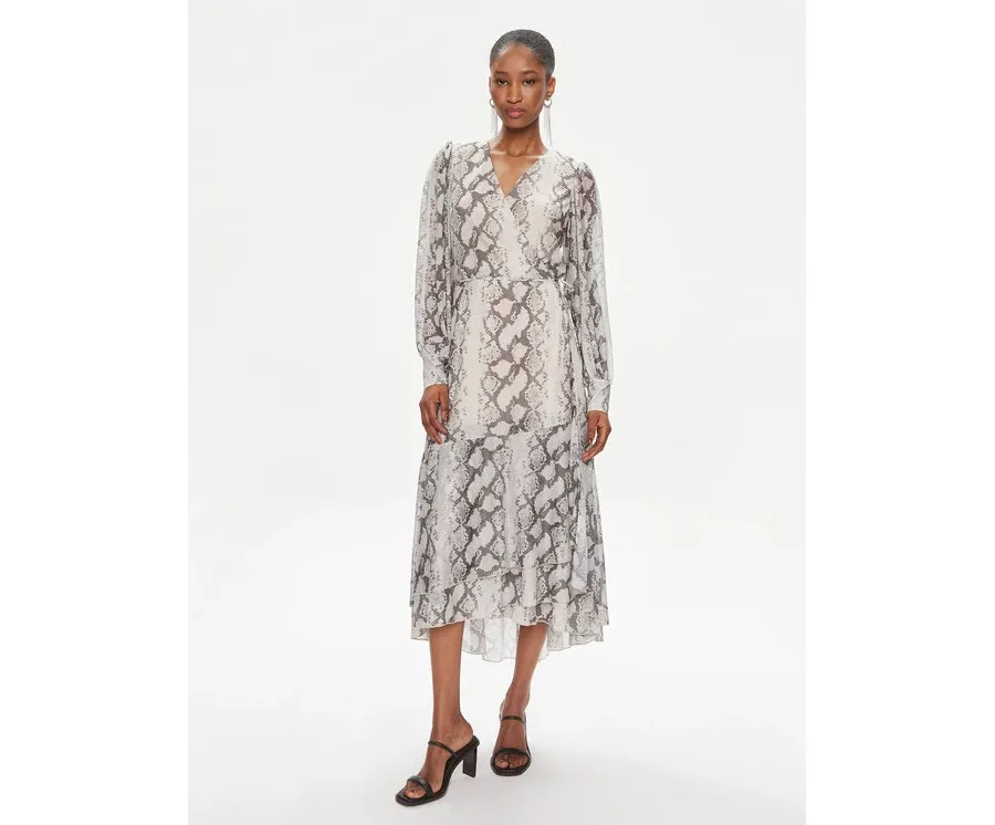 obrazek 1 Bruuns Bazaar Sukienka codzienna Nora BBW3497 Beżowy Relaxed Fit