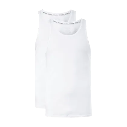 Zdjęcie Calvin Klein Underwear Komplet 2 tank topów 000NB1099A Biały Slim Fit