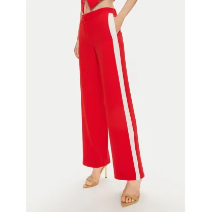 Zdjęcie Maryley Spodnie materiałowe 24EB583/04FI Czerwony Regular Fit