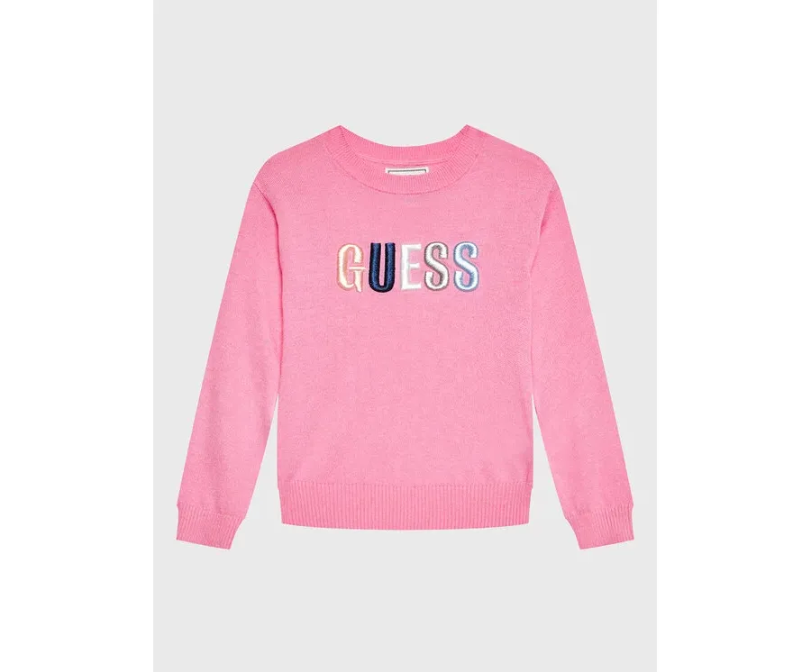 obrazek 1 Guess Sweter K3GR00 Z36I0 Różowy Regular Fit