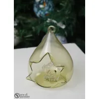 Zdjęcie Elegancka bombka ze szkła Murano