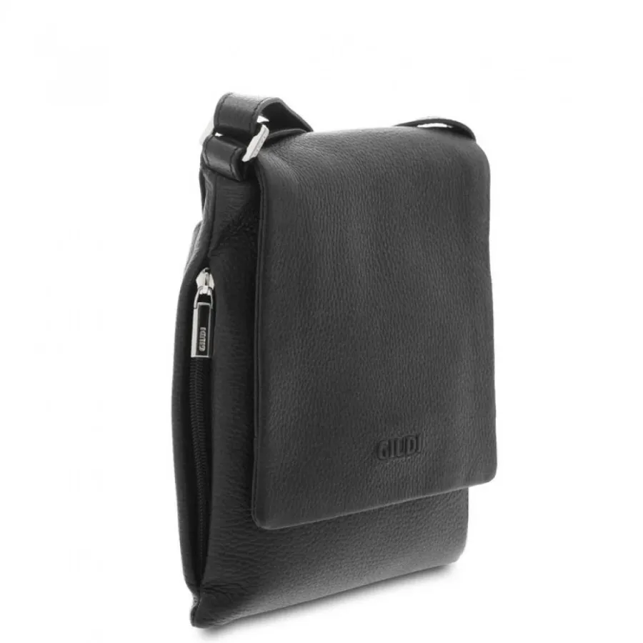 obrazek 4 Elegancka czarna torba na ramię - Giudi