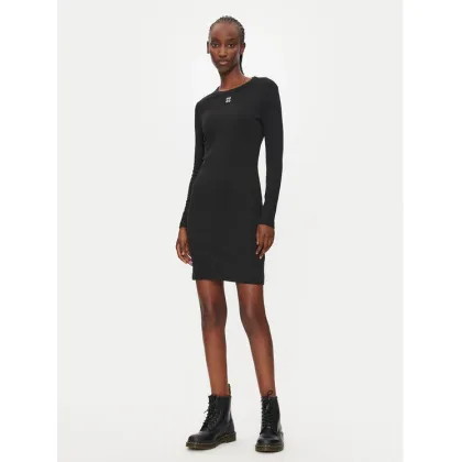 Zdjęcie Hugo Sukienka codzienna Nemalia_1 50518385 Czarny Slim Fit HUGO
