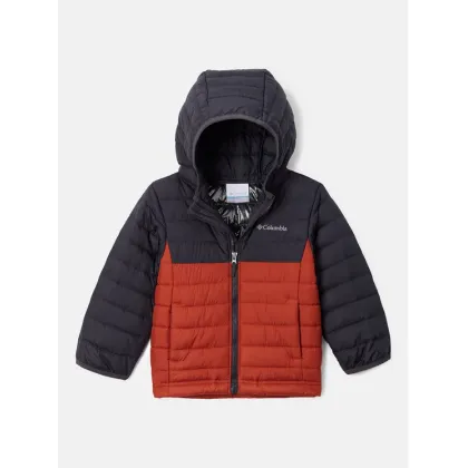 Zdjęcie Columbia Kurtka przejściowa Powder Lite™ Boys Hooded Jacket Pomarańczowy Regular Fit