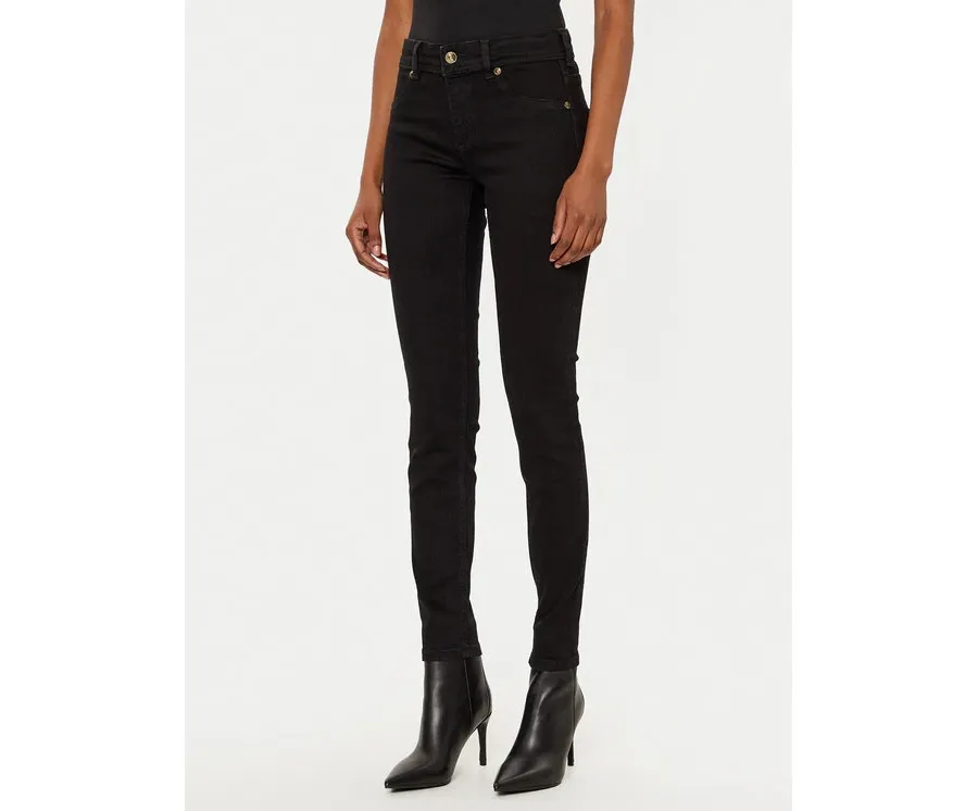 obrazek 1 Versace Jeans Couture Jeansy 78HAB5J0 Czarny Slim Fit