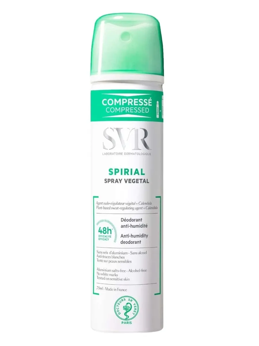 obrazek 1 SVR Spirial Vegetal Antyperspirant w sprayu 75 ml