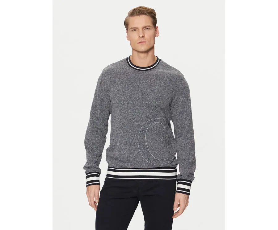 obrazek 1 Guess Sweter M5RQ12 KCLK2 Granatowy Regular Fit