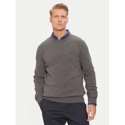 Zdjęcie La Martina Sweter ZMS024 YW106 Szary Regular Fit