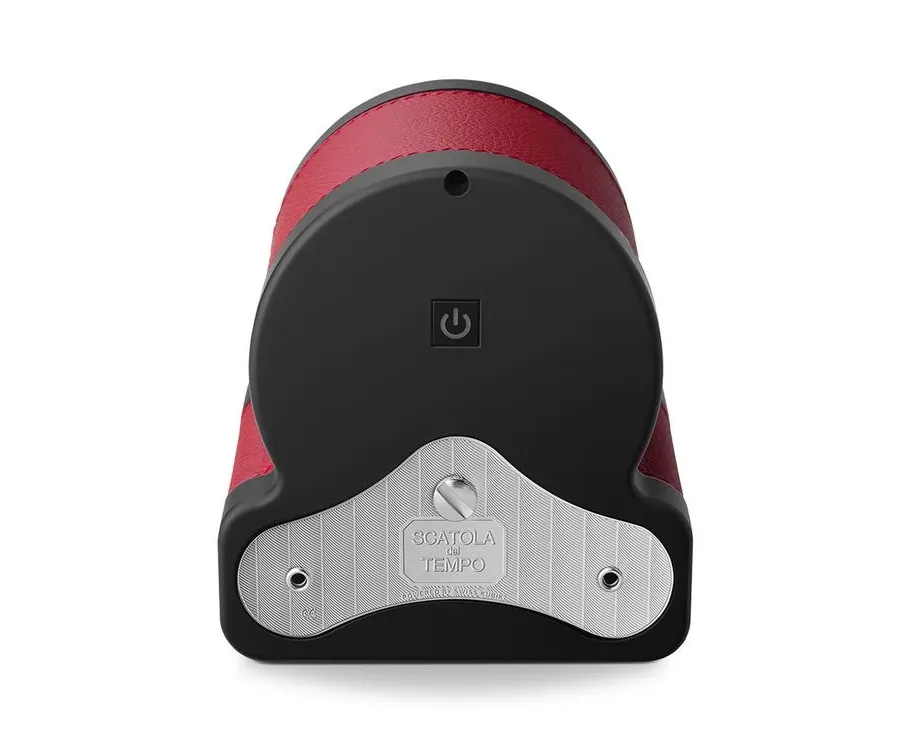 obrazek 3 Designerski rotomat zasilany bateriami z czerwonymi zdobieniami