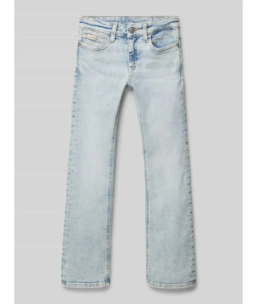 obrazek 1 Calvin Klein Jeans Jeansy IG0IG02709 Niebieski Flare Fit