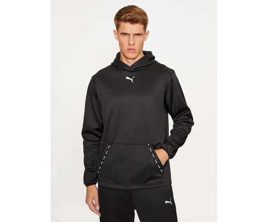 obrazek 1 Puma Bluza Puma Fit Taped 523824 Czarny Regular Fit