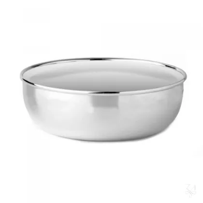 Zdjęcie Oryginalna okrągła srebrna miska - Zaramella Argenti