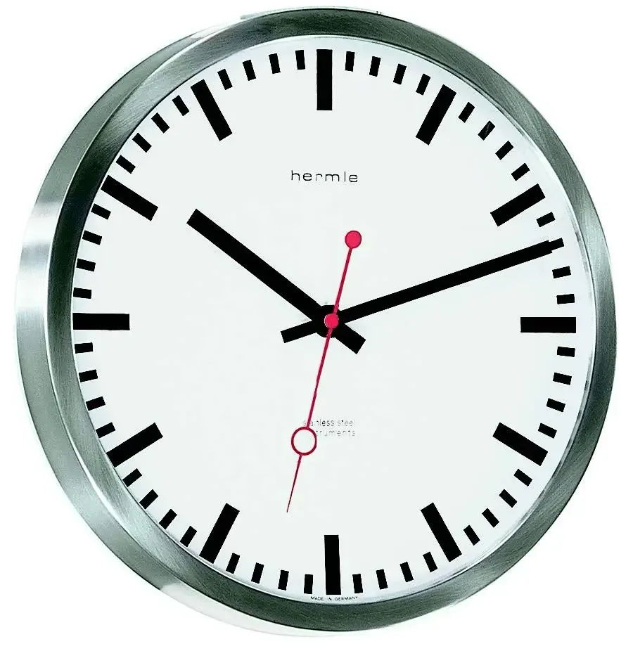 obrazek 2 Minimalistyczny zegar na ściane marki Hermle