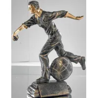 Zdjęcie Stylowa statuetka dla najlepszego zawodnika gry w bule – Erre Emme