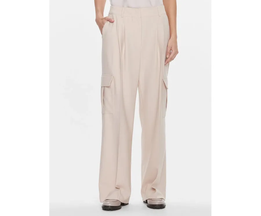obrazek 1 Herskind Spodnie materiałowe Louise 5011993 Beżowy Relaxed Fit