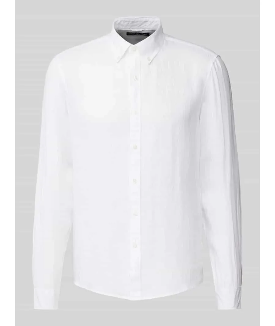 obrazek 1 Koszula casualowa o kroju Slim Fit z lnu