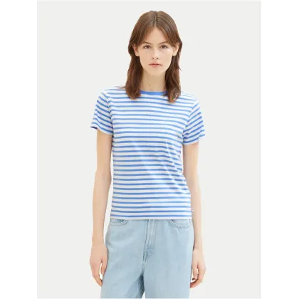 Zdjęcie Tom Tailor Denim T-Shirt 1035867 Niebieski Boxy Fit