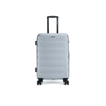 Zdjęcie Gino Rossi Walizka średnia GIN-M-003-05-SILVER. Srebrny