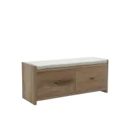 Picture A stylish bench with storage drawers for the garden or terrace