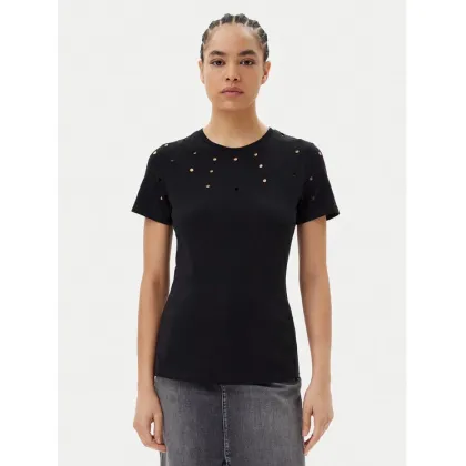 Zdjęcie Silvian Heach T-Shirt GPP25070TS Czarny Regular Fit