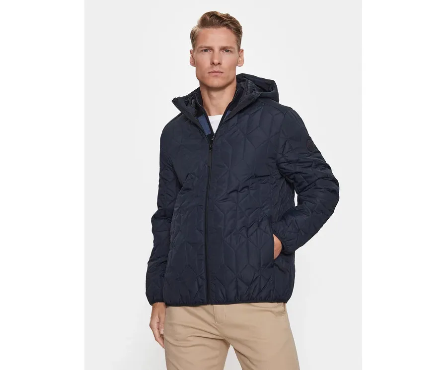 obrazek 1 Lindbergh Kurtka zimowa 30-301103 Granatowy Relaxed Fit