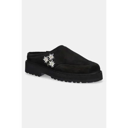 Zdjęcie Diemme klapki zamszowe Maggiore damskie kolor czarny DI25SPMAW-M06S006BLK