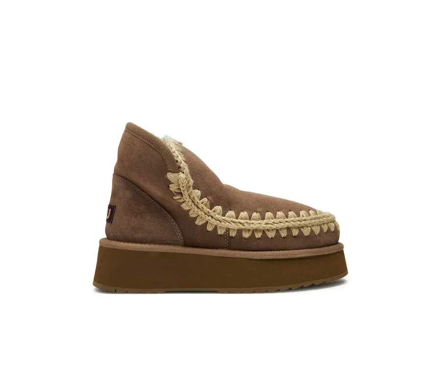 obrazek 1 Mou Śniegowce Mini Eskimo Platform Boot FW681000A Brązowy