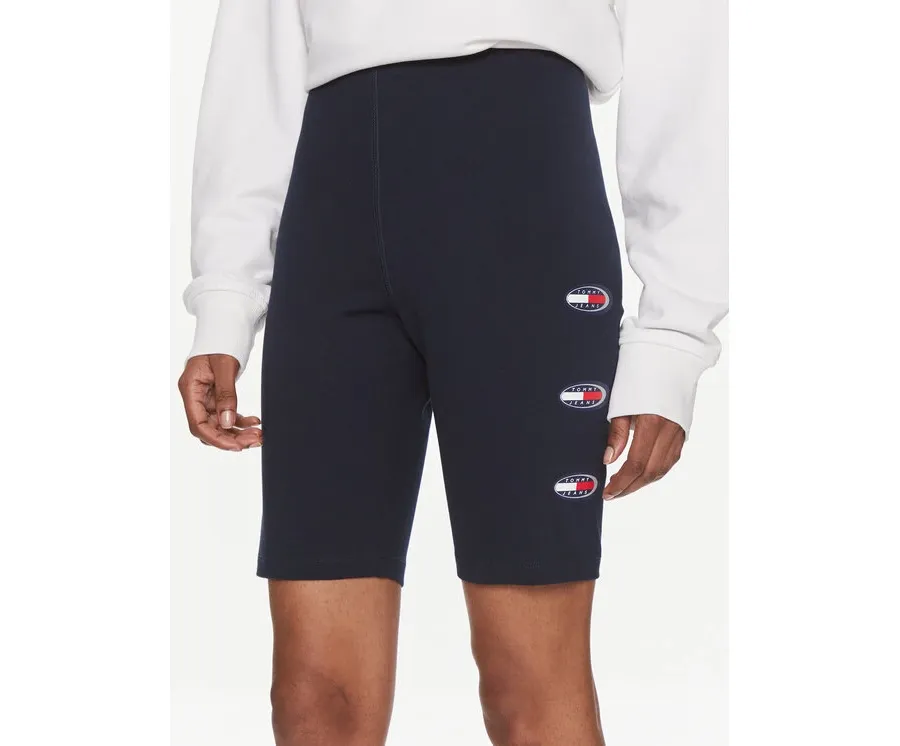 obrazek 1 Tommy Jeans Kolarki Archive DW0DW18129 Granatowy Slim Fit