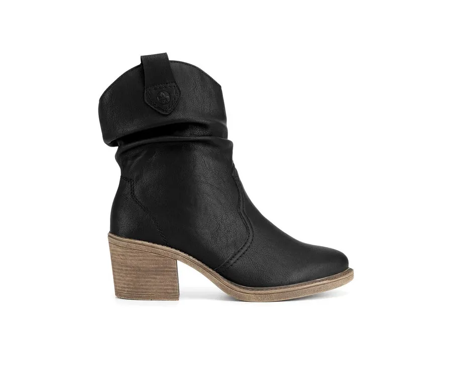 obrazek 1 Rieker Kowbojki Y1284-00 Czarny