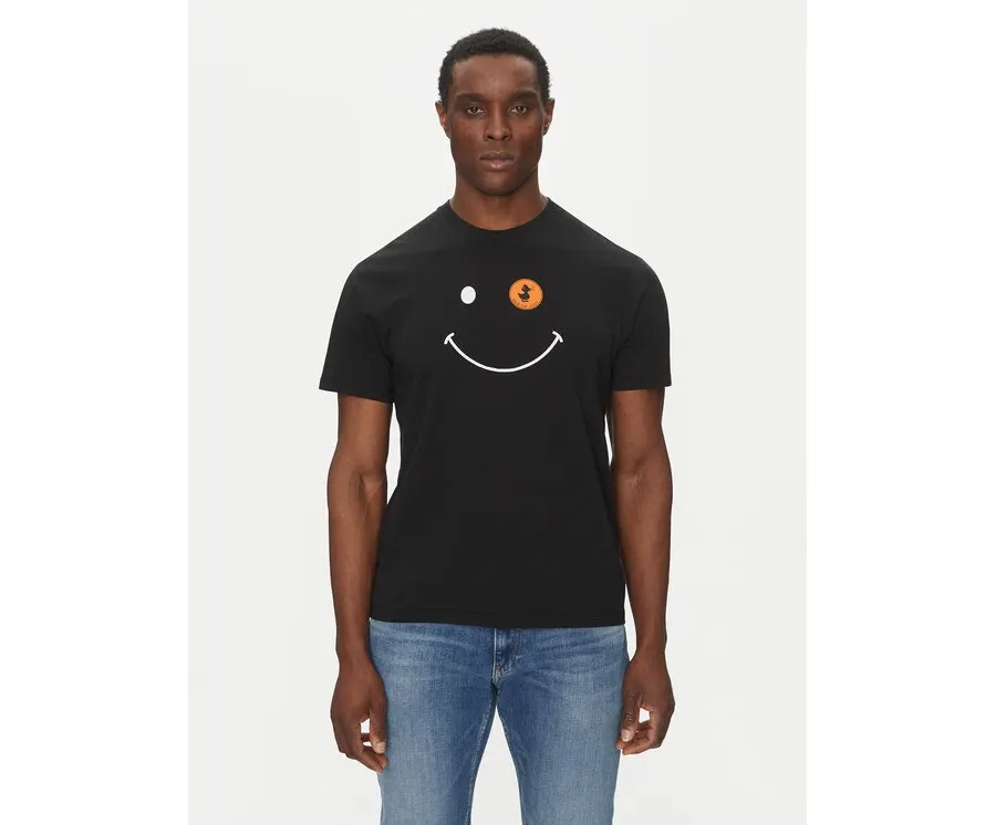 obrazek 1 Save The Duck T-Shirt DT1197M BESY20 Czarny Regular Fit