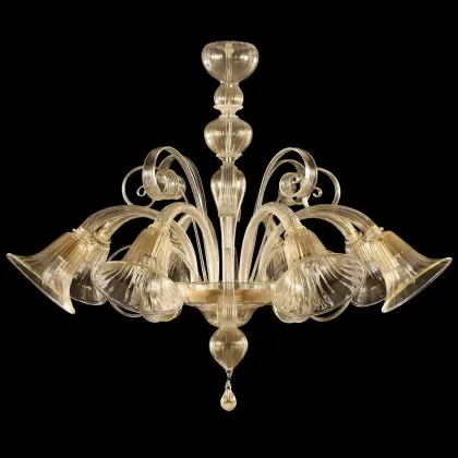 Zdjęcie Niebanalny szklany żyrandol - szkło murano prosto z Włoch