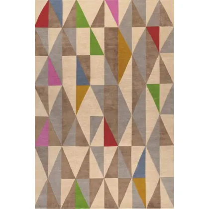 Zdjęcie Wielokolorowy dywan złożony z figur geometrycznych Gio Ponti Collection